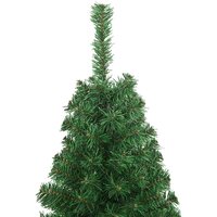 Kunstkerstboom met dikke takken 150 cm PVC groen 4