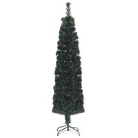Kunstkerstboom met standaard smal 150 cm glasvezel 2