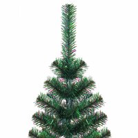 Kunstkerstboom met decoratieve touwlichten Groen 120cm PVC 6