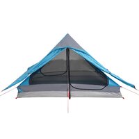 Tent 2-persoons waterdicht blauw 6
