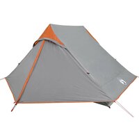 Tent 2-persoons waterdicht grijs 3