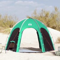 Zwembad Tent met dak Zeegroen 366 x 305 x 231 cm Polyester 4