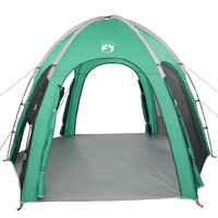 Zwembad Tent met dak Zeegroen 366 x 305 x 231 cm Polyester 8