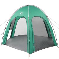 Zwembad Tent met dak Zeegroen 366 x 305 x 231 cm Polyester 9