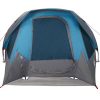 Tent 4-persoons waterdicht blauw 6