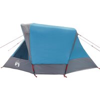 Tent 4-persoons waterdicht blauw 7