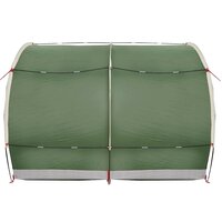 Fietstent met dak met opslag Groen 256 x 222 x 182 cm 6