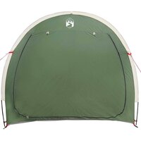 Fietstent met dak met opslag Groen 210 x 90 x 174 cm 5