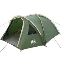 Camping Tent met dak Groen 308 x 268 x 130 cm Polyester 2
