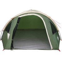 Camping Tent met dak Groen 308 x 268 x 130 cm Polyester 5