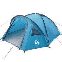 Camping Tent met dak Blauw 308 x 268 x 130 cm Polyester 2