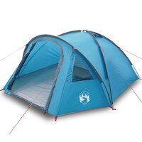 Camping Tent met dak Blauw 308 x 268 x 130 cm Polyester 3