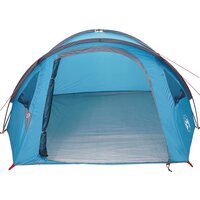 Camping Tent met dak Blauw 308 x 268 x 130 cm Polyester 5