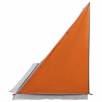 Tent met dak Anders Grijs en Oranje 140 / 190 x 150 x 185 cm 7