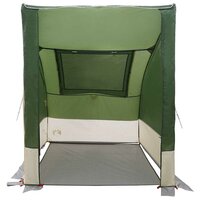 Tent met dak Anders Groen en Zwart 194 x 180 x 210 cm Polyester 7