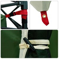 Tent met dak Anders Groen en Zwart 8