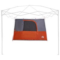 Tent met dak Anders Grijs en Oranje en Zwart 4