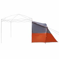 Tent met dak Anders Grijs en Oranje en Zwart 5