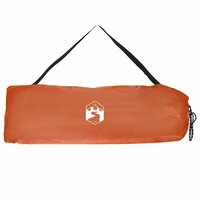 Tent met dak Anders Grijs en Oranje en Zwart 9