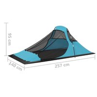 Tent 317x240x100 cm blauw 9