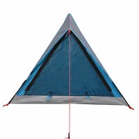 Tent 2-persoons waterdicht blauw 6