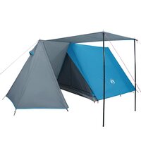 Tent 3-persoons waterdicht blauw 4