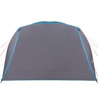 Tent met luifel 4-persoons waterdicht blauw 6