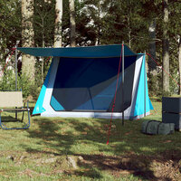 Tent 2-persoons waterdicht blauw 3