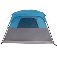 Tent 4-persoons waterdicht blauw 8
