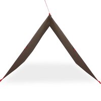 Kampeerluifel waterdicht 306x306 cm bruin 4