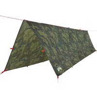 Kampeerluifel waterdicht 506x306 cm camouflage 2