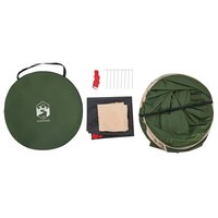 Privacytent pop-up waterdicht groen 9