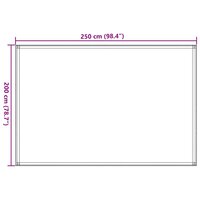 Tenttapijt 250x200 cm HDPE zandkleurig 7