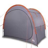 Opbergtent waterdicht grijs en oranje 4