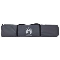 Koepeltent 4-persoons snelontgrendeling grijs en oranje 9