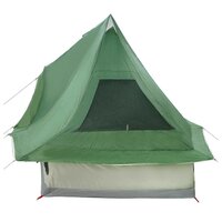 Familie Tipi Tent met dak Groen 466 x 310 x 240 cm 6