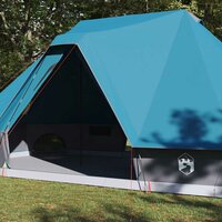 Familie Tipi Tent met dak Blauw 680 x 430 x 270 cm 4