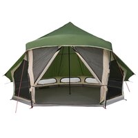 Familie Tipi Tent met dak Groen 508 x 470 x 300 cm 5