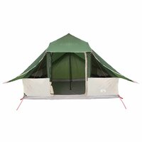 Familie Tipi Tent met dak Groen 364 x 281 x 257 cm 5