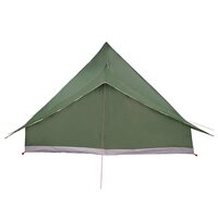 Familie Tipi Tent met dak Groen 364 x 281 x 257 cm 7