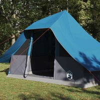 Familie Tipi Tent met dak Blauw 364 x 281 x 257 cm 4