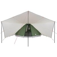 Familie Tipi Tent met dak Groen en beige 510 x 690 x 330 cm 5