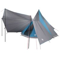 Familie Tipi Tent met dak Blauw en Grijs 510 x 690 x 330 cm 2