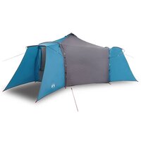 Tipi Tent met dak Blauw en Grijs 492 x 492 x 275 cm Stof 3