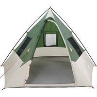 Tent met dak Anders Groen en Zwart 383 x 338 x 217 cm Polyester 5