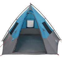 Tent met dak Anders Blauw en Zwart 383 x 338 x 217 cm Polyester 5