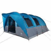 Tunneltent 5-persoons waterdicht blauw 4