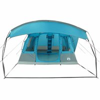 Tunneltent 5-persoons waterdicht blauw 6