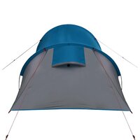 Tunneltent 2-persoons waterdicht blauw 8