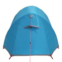 Tunneltent 2-persoons waterdicht blauw 9